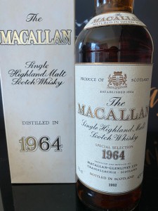 Macallan 18 Year Old 1964 Sherry Oak Cask  Single Malt Scotch Whisky 麥卡倫 18年 1964 威士忌