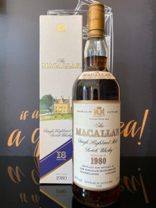 Macallan 1980 18 Years Old Sherry Oak Cask Italian Giovinetti & Figli edition Single Malt Scotch Whisky 麥卡倫 18年 1980 威士忌