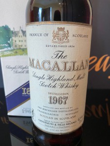 Macallan 1967 18 Years Old Sherry Oak Cask Italian Giovinetti & Figli edition Single Malt Scotch Whisky 麥卡倫 威士忌