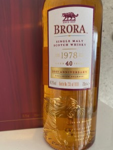 Brora 40 Year Old 1978 Vintage 200th Anniversary Limited Edition -49.5%abv