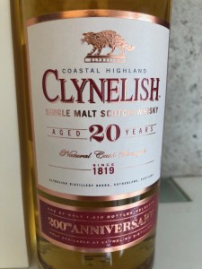Clynelish 20 Years Old 200 Anniversary Single Malt -57.3%abv Limited Edition of 1819 Bottles