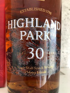 Highland Park 30 Year Old 1990s Version 48.1%abv Single Malt Whisky