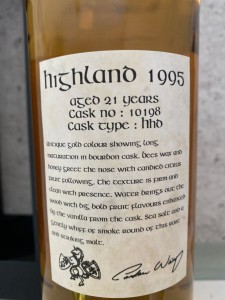 Clynelish 1995 22 Year Old Kingsbury edition 1995-2017-56.8%abv Limited Edition of 245 bottles