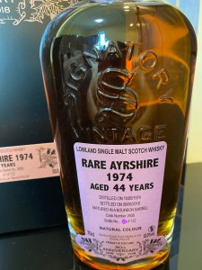 Ladyburn Ayrshire 44 Years Old 1974/2018 Cask # 2606 Single Malt Scotch Whisky 53%abv Limited Edition 122 bottles