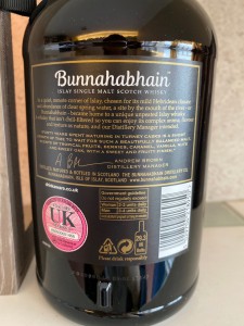 Bunnahabhain 40 Year Old Single Malt Whisky 2017 Release -41.9%abv Limited Edition 750 Bottles