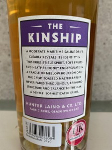 Bruichladdich 27 Year Old 2019 Kinship Edition 50.2%abv limited edition 555 bottles