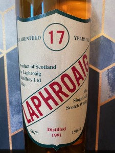 Laphroaig 1991 17 Years Old Whisky Live Spa 2010 56.7%abv (1.5L)