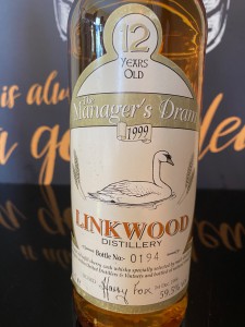 Linkwood 12 Years Old 1999 The Managers Dram Cask Strength at 59.5%abv Limited Edition
